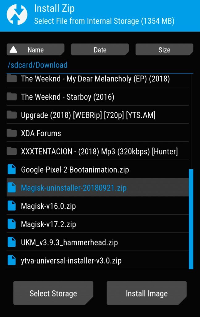 install zip Magisk