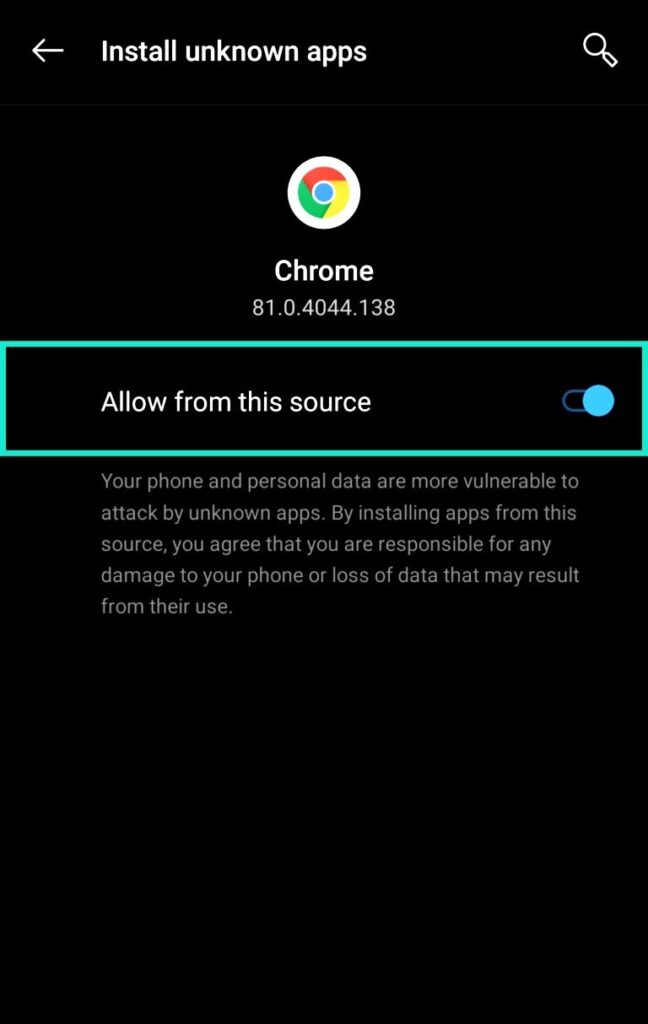 unknown source Magisk 2